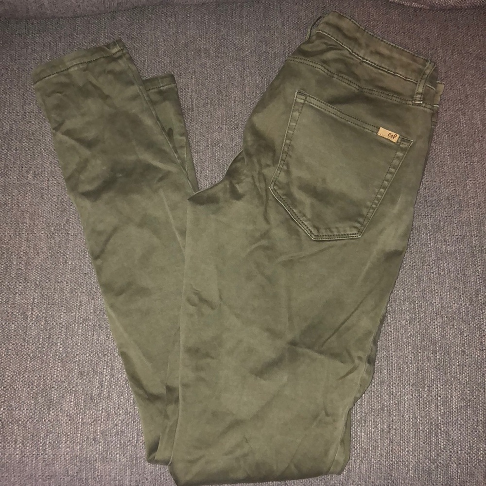Olive pants
